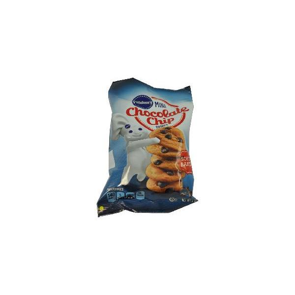 Pillsbury™ Soft Baked Mini Cookie Snacks Chocolate Chip 18 Ounce Size - 9 Per Case.