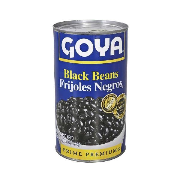 Goya Black Beans 46 Ounce Size - 12 Per Case.