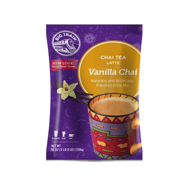 Big Train Chai Vanilla Pound 3.5 Pound Each - 4 Per Case.