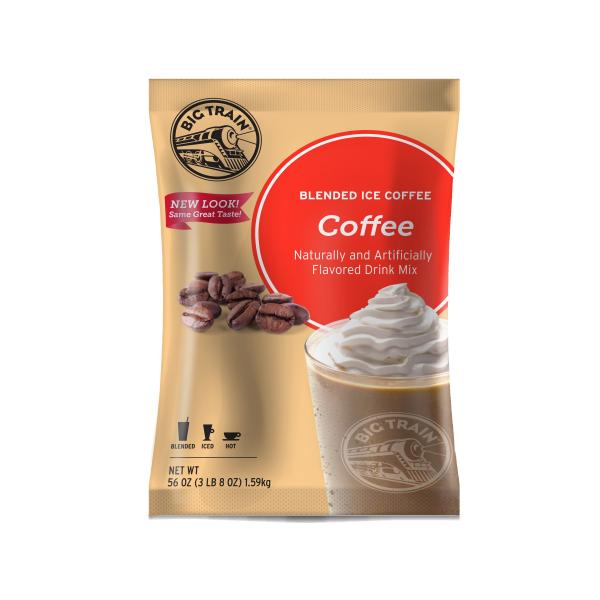 Big Train Blended Iced Coffee Pound 3.5 Pound Each - 5 Per Case.