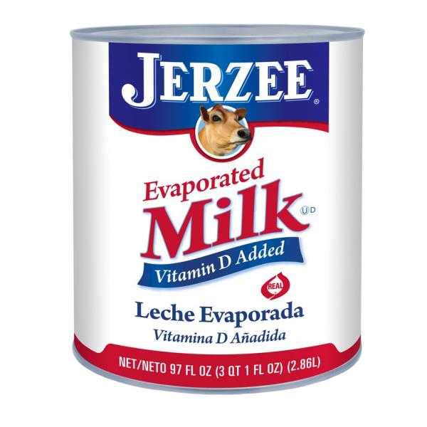 Jerzee Evap Milk 97 Fluid Ounce - 6 Per Case.