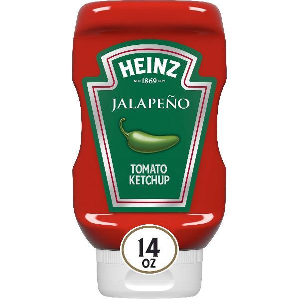 Heinz Jalapeno Ketchup, 14 Ounce Size - 6 Per Case.