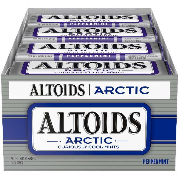 Altoids Arctic PeppermintCs 1.2 Ounce Size - 96 Per Case.