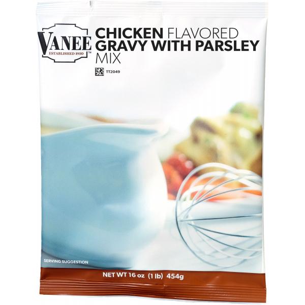 Chicken Flavored Gravy Mix 16 Ounce Size - 8 Per Case.