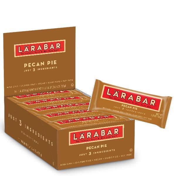 Larabar™ Gluten Free Wellness Bars Pecan Pie 25.6 Ounce Size - 4 Per Case.
