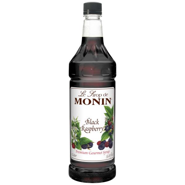 Monin Black Raspberry 1 Liter - 4 Per Case.