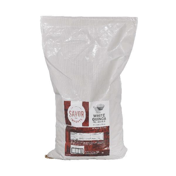 Savor Imports White Quinoa 25 Pound Each - 1 Per Case.