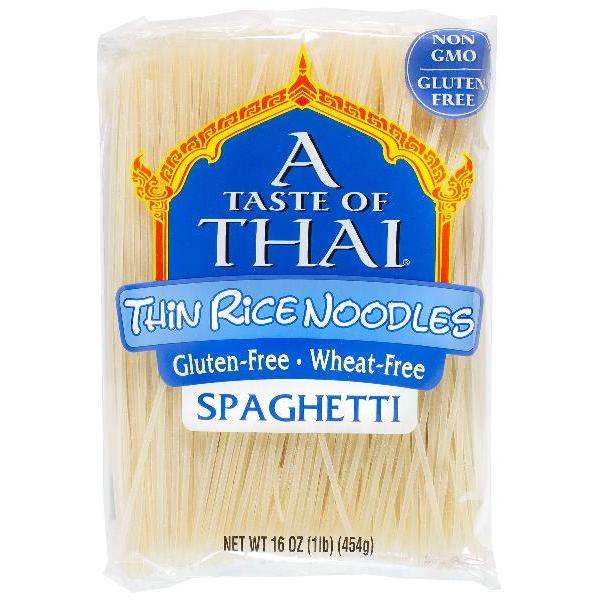 Thin Rice Noodles 1 Pound Each - 6 Per Case.
