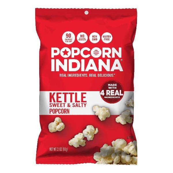 Caddy Popcorn Kettle Corn 2.1 Ounce Size - 6 Per Case.