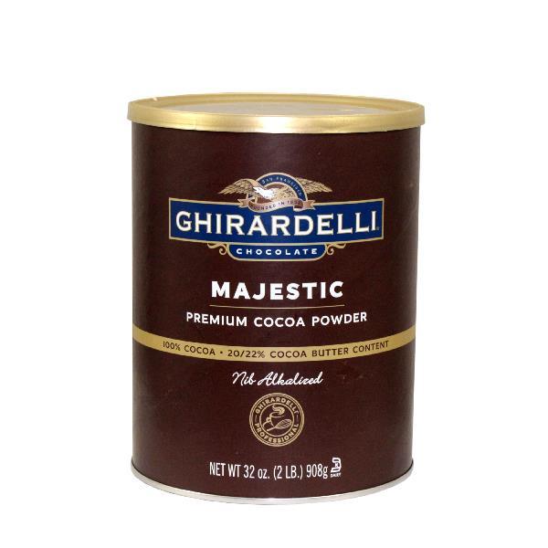 Ghirardelli Cocoa Majestic 2 Pound Each - 6 Per Case.