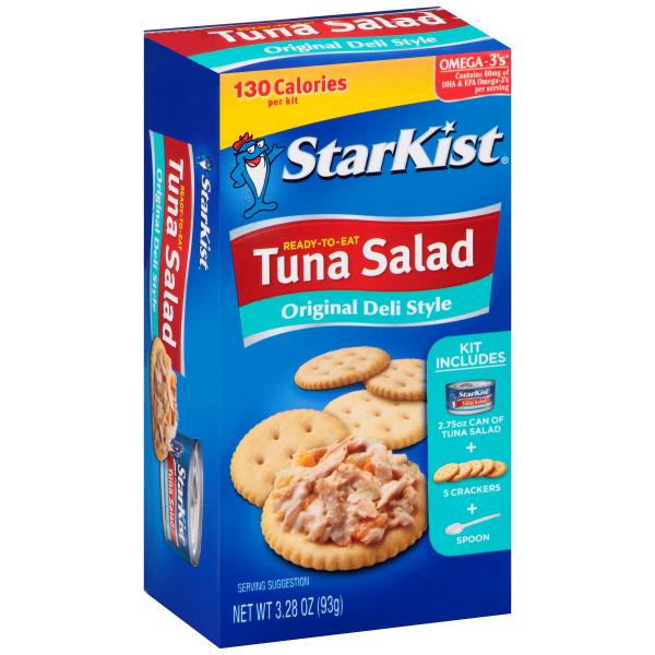 Starkist Tuna Salad Original Deli Style 3.28 Ounce Size - 12 Per Case.