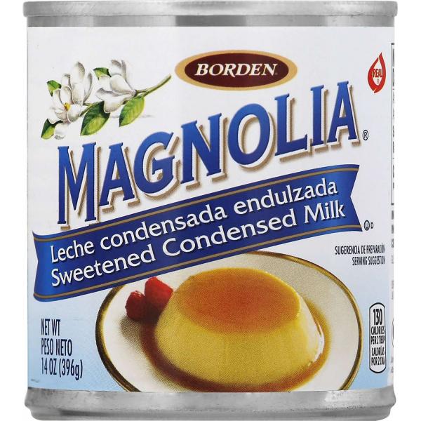 Regular Sweetened Condensed Milk Bilingual 14 Ounce Size - 24 Per Case.