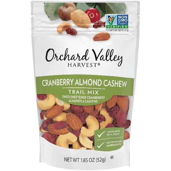 Of Orchard Valley Harvest Cranberry Almond Cashew Trail Mix 1.85 Ounce Size - 14 Per Case.