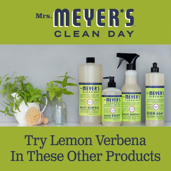 Mrs Meyers Clean Day Liquid Dish Soap Lemon Verbena 16 Fluid Ounce - 6 Per Case.