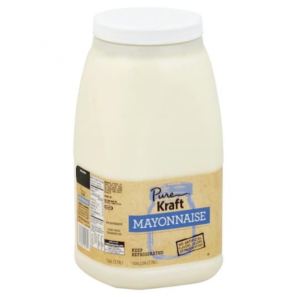 KRAFT Pure Mayonnaise 1 gal. Jugs 4 Per Case