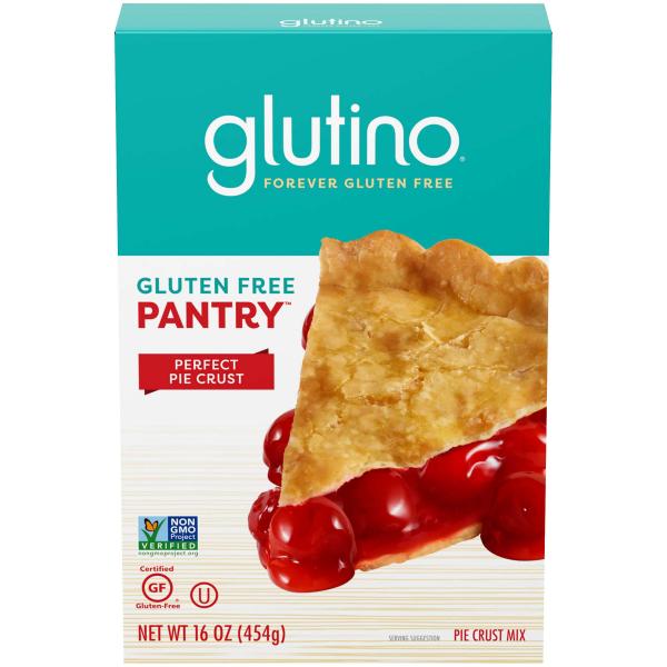 Glutino Perfect Pie Crust 16 Ounce Size - 6 Per Case.