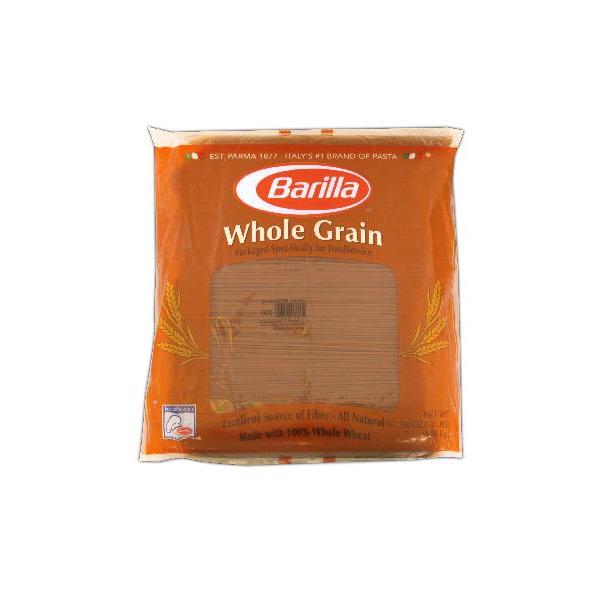 Spaghetti Whole Grain Barilla USA 160 Ounce Size - 2 Per Case.