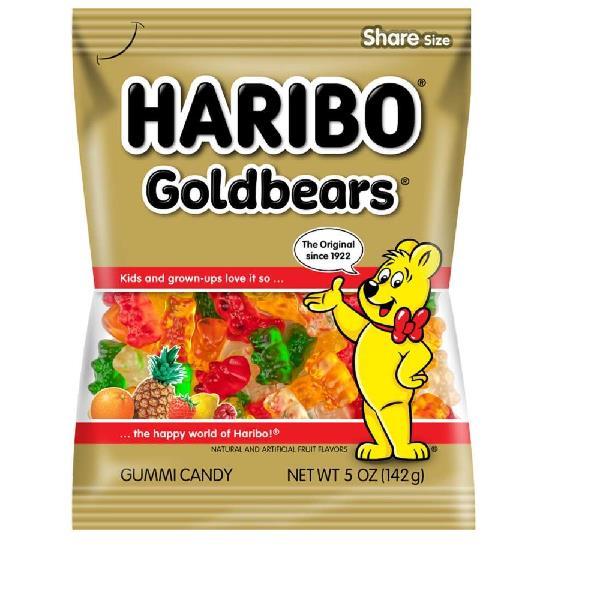 Haribo Of America Confectionery Gold Bears5 Ounce Size - 12 Per Case.