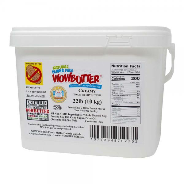 Peanut Free Spread Creamy 22 Pound Each - 1 Per Case.