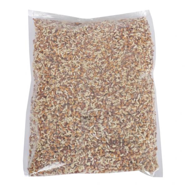 Savor Imports Brown Rice Quinoa Farro Blendfully Cooked Individual Quick Frozen Poun 4 Pound Each - 6 Per Case.