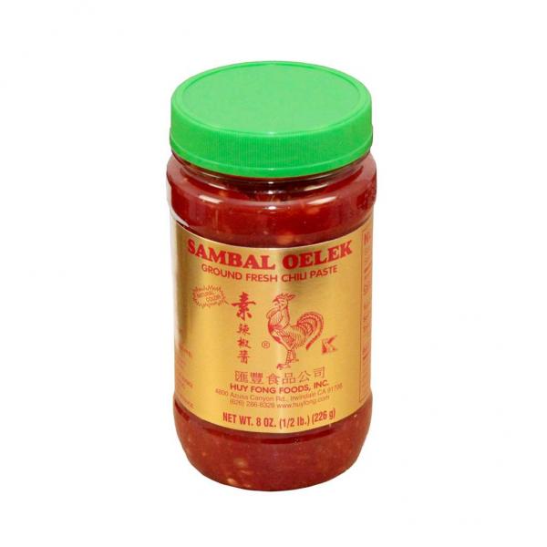 Sambal Oelek 8 Ounce Size - 24 Per Case.