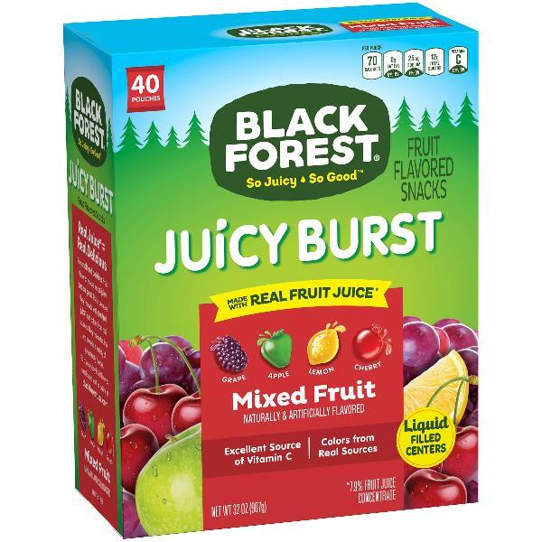 Black Forest Juicy Burst Mixed Fruit 32 Ounce Size - 6 Per Case.