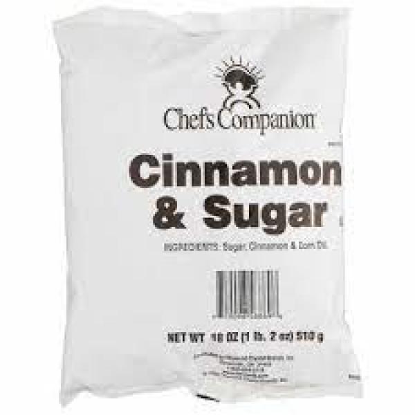 Chefs Companion Cinnamon Sugar Pouches 18 Ounce Size - 4 Per Case.