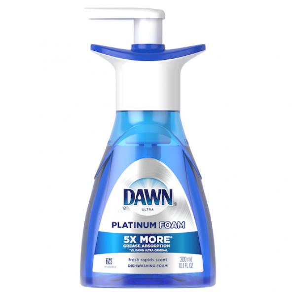 Dish Soap Dawn Platinum Foam 10.1 Fluid Ounce - 12 Per Case.