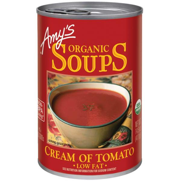 Soup Cream Of Tomato Organic 14.5 Ounce Size - 12 Per Case.