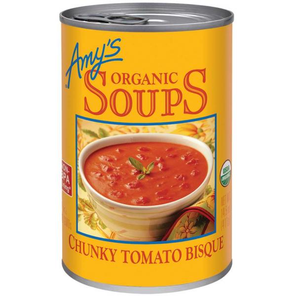 Chunky Tomato Bisque Organic 14.5 Ounce Size - 12 Per Case.
