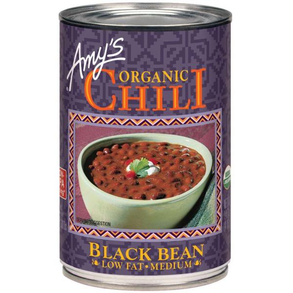 Black Bean Chili Organic 14.7 Ounce Size - 12 Per Case.