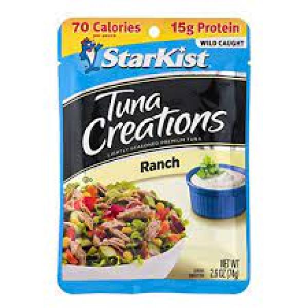 Starkist Tuna Creations Ranch 2.6 Ounce Size - 24 Per Case.