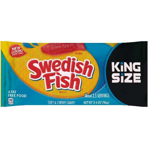 Swedish Fish Red 3.4 Ounce Size - 144 Per Case.