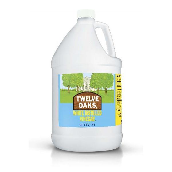 Tweleve Oaks White Distilled Vinegar 4 Count Packs - 1 Per Case.