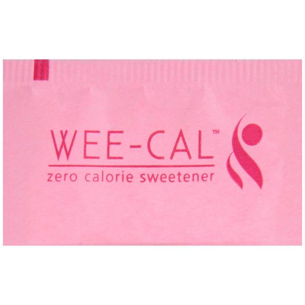 Wee Cal Sugar Substitute Pink Packets 1 Each - 2000 Per Case.