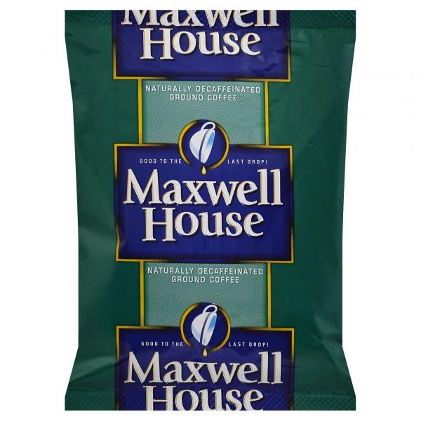 Maxwell House Roast & Ground Decaffeinated Coffee 1.10 Packets (42 Count)