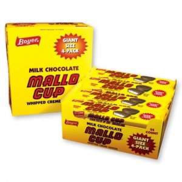 Mallo Cup Milk Chocolate Pack3 Ounce Size - 144 Per Case.