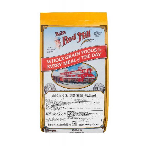 Bob's Red Mill Grain Cereal 25 Pound Each - 1 Per Case.