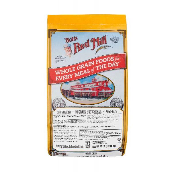 Bob's Red Mill Grain Cereal 25 Pound Each - 1 Per Case.