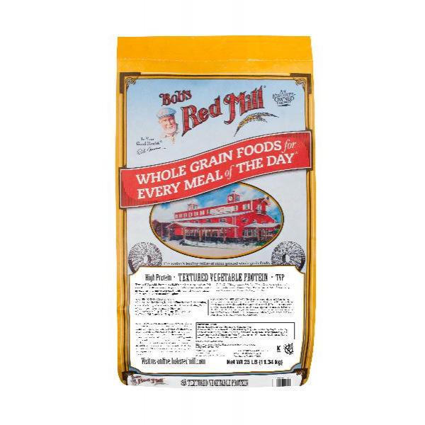 Bob's Red Mill Textured Vegetable Protein 25 Pound Each - 1 Per Case.