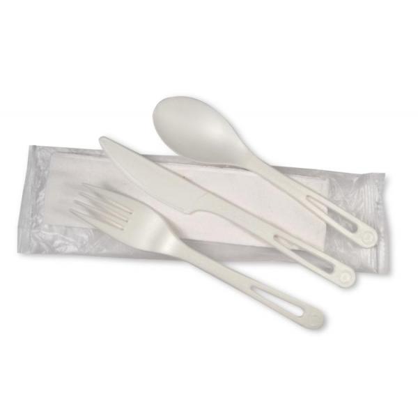 Assorted Cutlery (Knife Fork Spoon Napkin) Tpla 1 Each - 250 Per Case.
