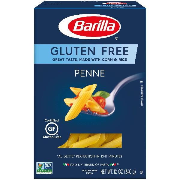 Penne Gluten Free Barilla USA 12 Ounce Size - 8 Per Case.