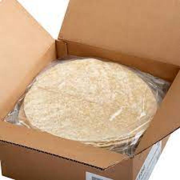 Mission 2" Fry Ready Flour Tortillas 12 Count Packs - 8 Per Case.