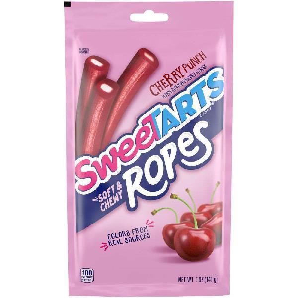 Sweetarts Cherry Punch Ropes Peg 5 Ounce Size - 12 Per Case.
