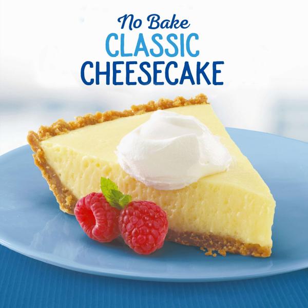 Jell-O No Bake Real Cheesecake Dessert, 11.1 Ounce Size - 6 Per Case.