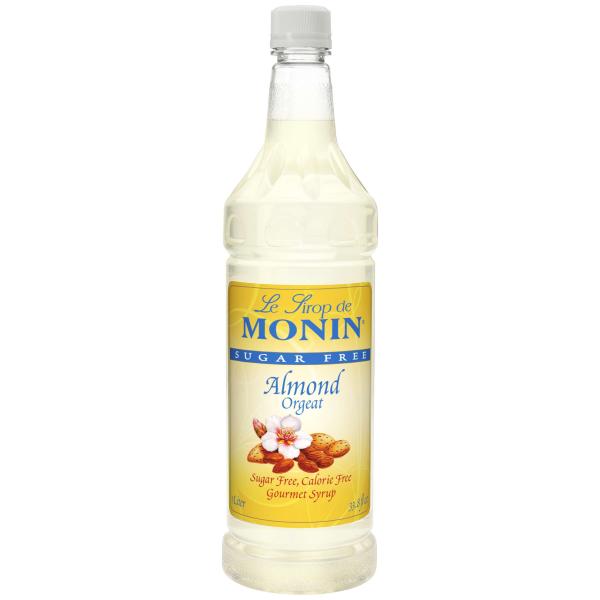 Monin Sugar Free Almond 1 Liter - 4 Per Case.