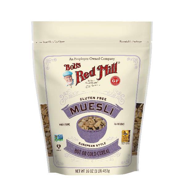 Bob's Red Mill Gluten Free Muesli 16 Ounce Size - 4 Per Case.