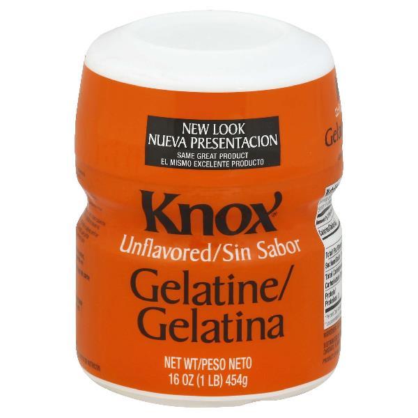 Knox Unflavored Gelatin 12Casepack 16 Canisters