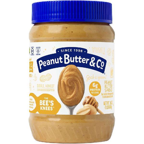 The Bee's Knees Peanut Butter X16 Ounce Size - 6 Per Case.