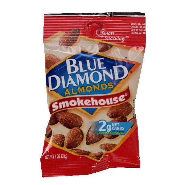 Blue Diamond Almonds Smokehouse 1 Each - 72 Per Case.